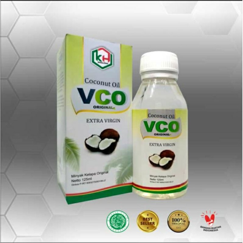 

Minyak Kelapa Coconut Oil VCO Extra Virgin Original Khalifah Herbal 100% Minyak Kelapa Berkualitas