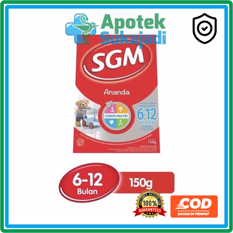 SGM ananda 2 150 gram ( susu nutrisi lengkap bayi 6-12 bulan )