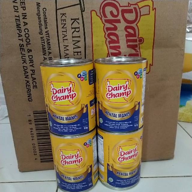 

Susu Kental Manis Dairy Champ 500gr