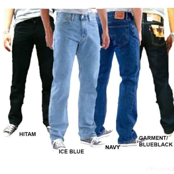 Celana Jeans Levis Pria Jumbo 33-45 / Panjang Standart Denim "HARGA PROMO"