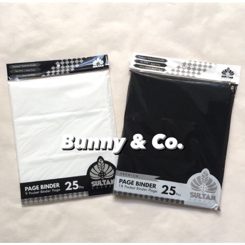 [1 Pack] Sultan Sleeve Sultan Page 9 Pocket 9P 18P 10P Photocard PC Sleeve