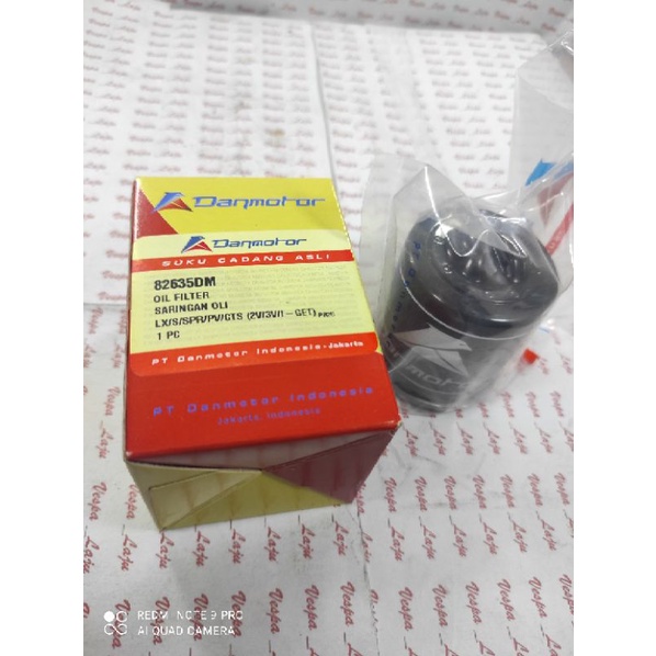 Filter pilter Oli Vespa Matic Danmotor