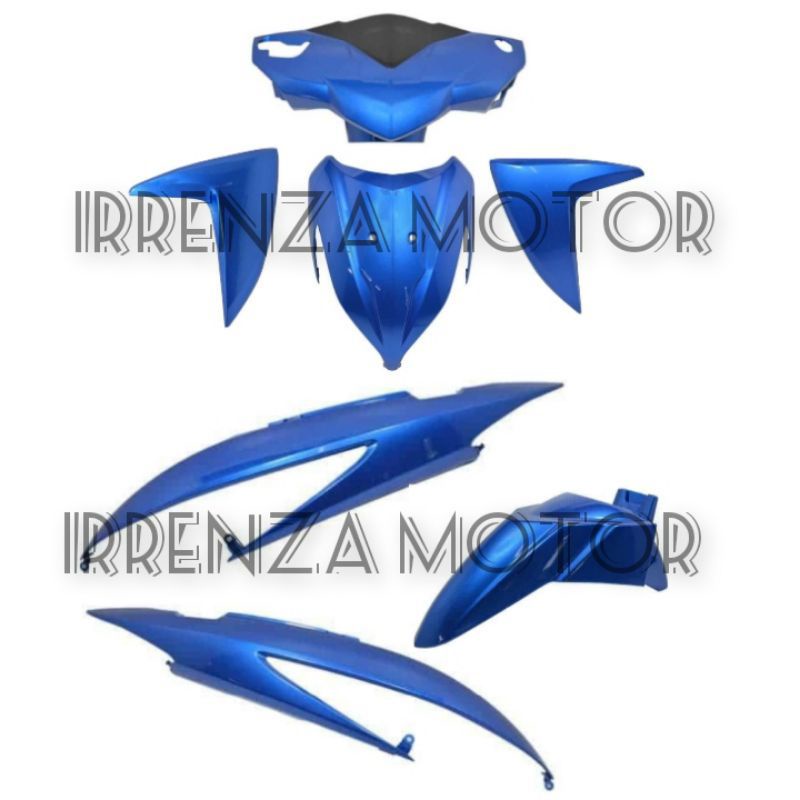 Cover Full Body Halus Vario 110 FI LED Biru