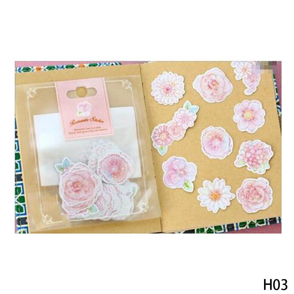 70Pcs Stiker Label Tag untuk Diary / Album / Scrapbook DIY