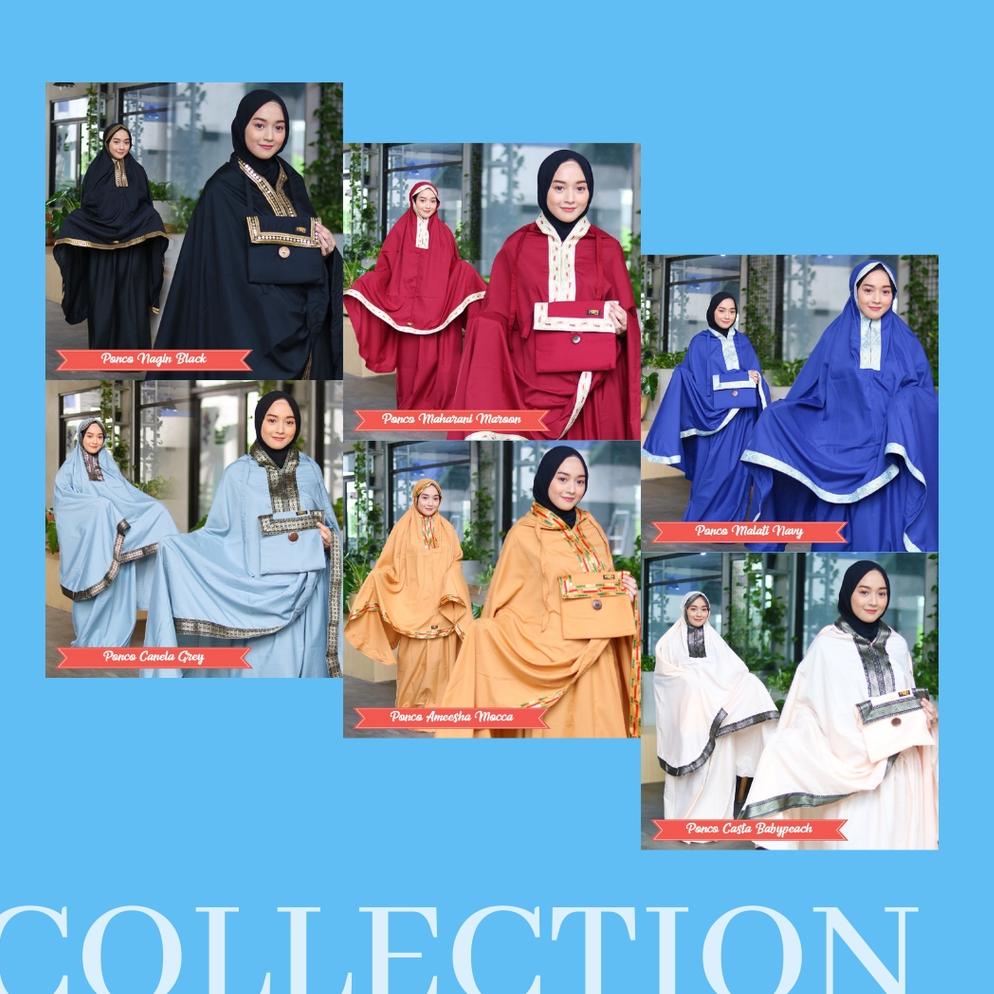 Jumbo2022 Mukenah Traveling Premium Lamia outfit Laser Ultrasonik by MUKENA ALIP ponco nagin pink –M