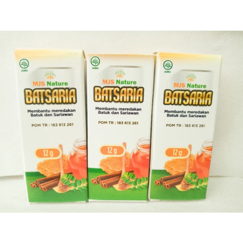 BATSARIA HERBAL OBAT BATUK DAN SARIAWAN