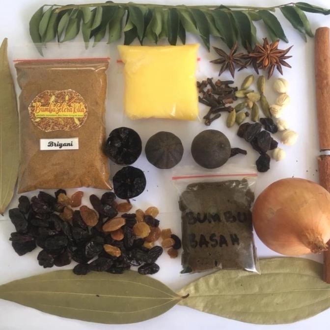

Kualitas terbaik] Paket Bumbu Nasi Briyani Komplit Uk 2 Kg Beras Nass Bumbu Rempah