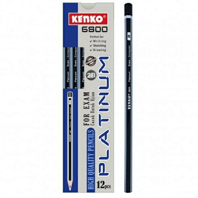 

Pensil 2B Kenko 6800 Platinum