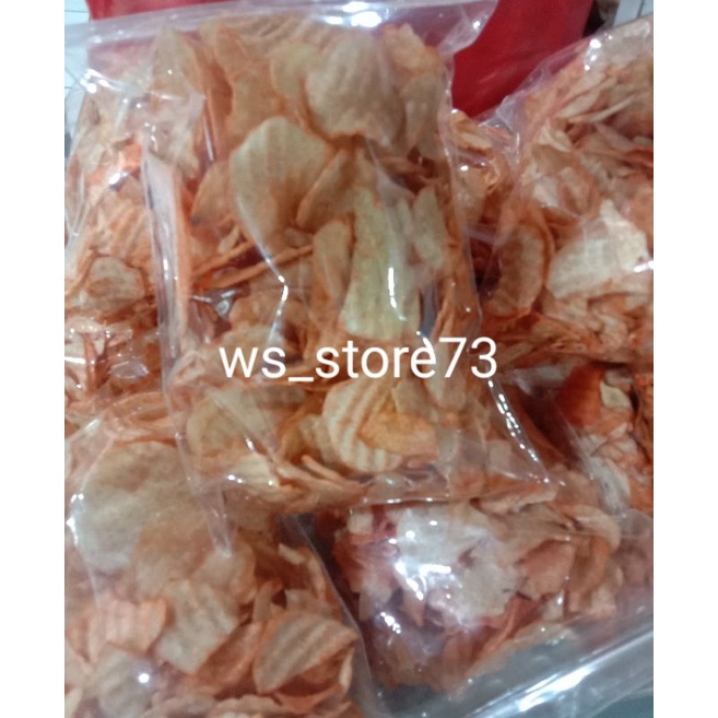 Jual Keripik Talas Gelombang 250gr Keripik Talas Balado Keripik Talas