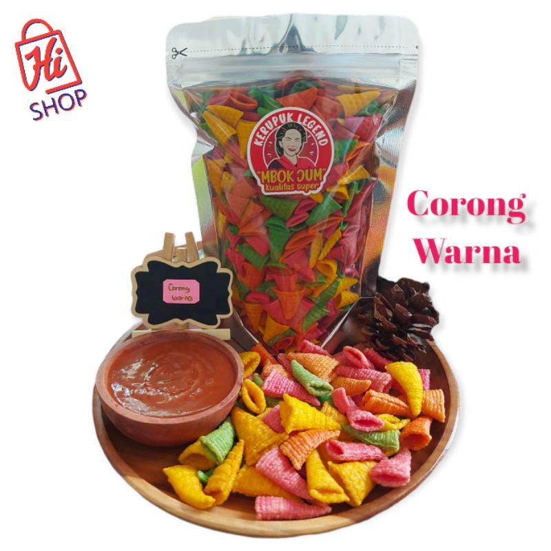 

Kerupuk Mentah Kerupuk Corong Warna Warni Krupuk Kering Kualitas Premium
