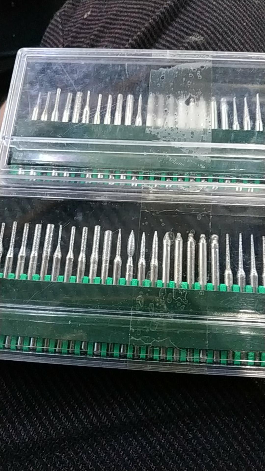 30 Set Mata Bor Ukir / Mini Drill Carving Tools Kayu, Besi Kaca Cincin Piring Arkilik Dll