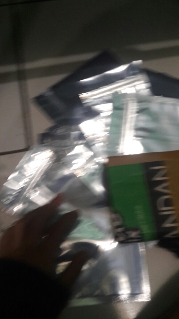 Plastik Klip Metalized Silver 9cm X 15cm Kemasan Plastik Flat Bottom Ziplock [isi 10pcs ]