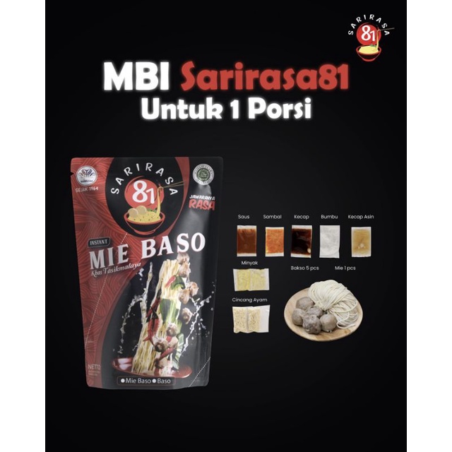 

Paket 1 PORSI Mie Baso SARIRASA 81 | Mie Baso Tasik | Baso Tasik Mie Baso Instan | BUKAN Seblak Mie Ayam Bastul Bacitul Baso Aci Tulang Rangu