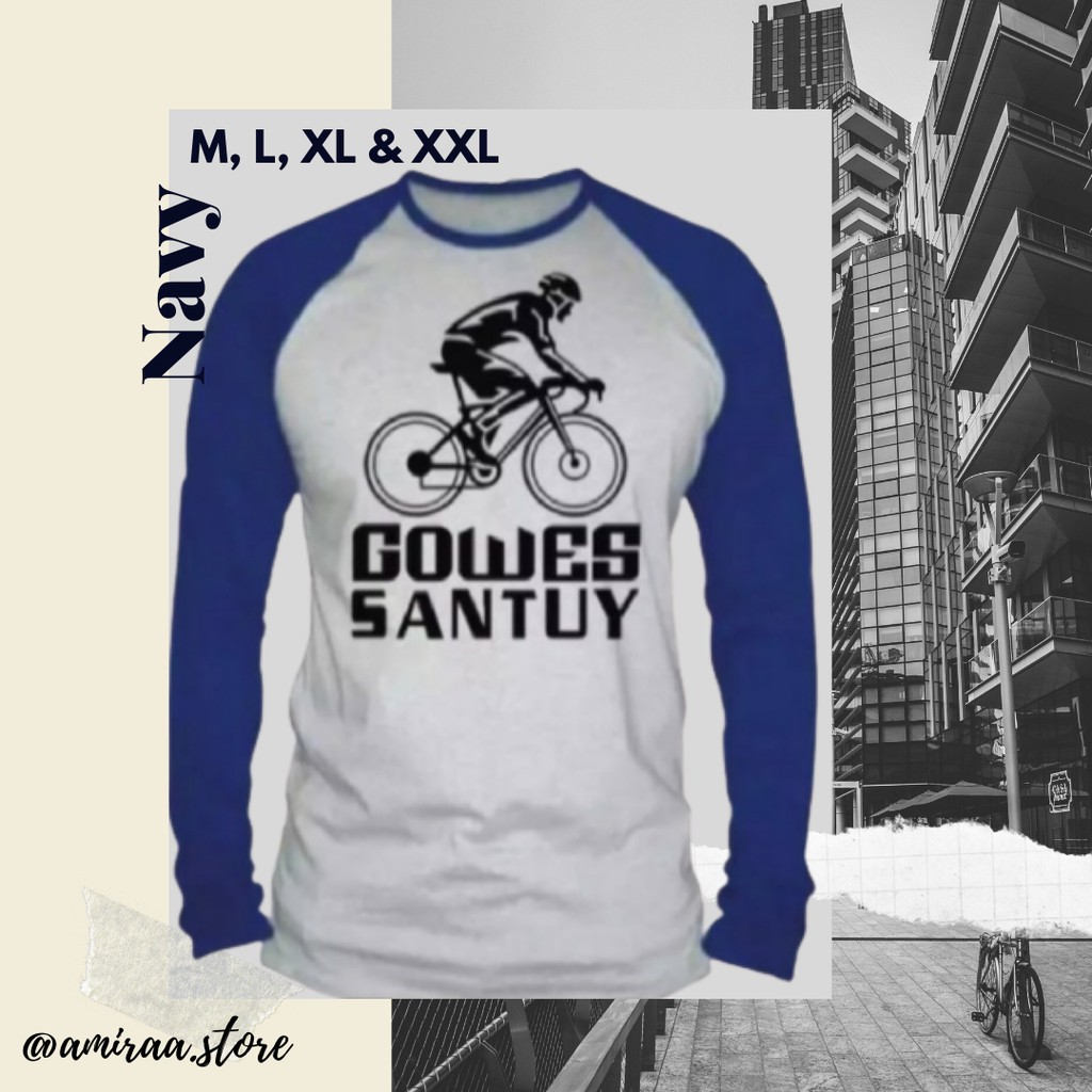 Kaos "Gowes Santuy Vol.2"