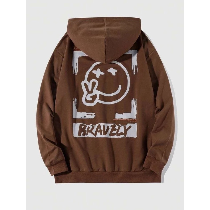 Sweater Pria Grosir Berkualitas- Bravely Sweater Cowo