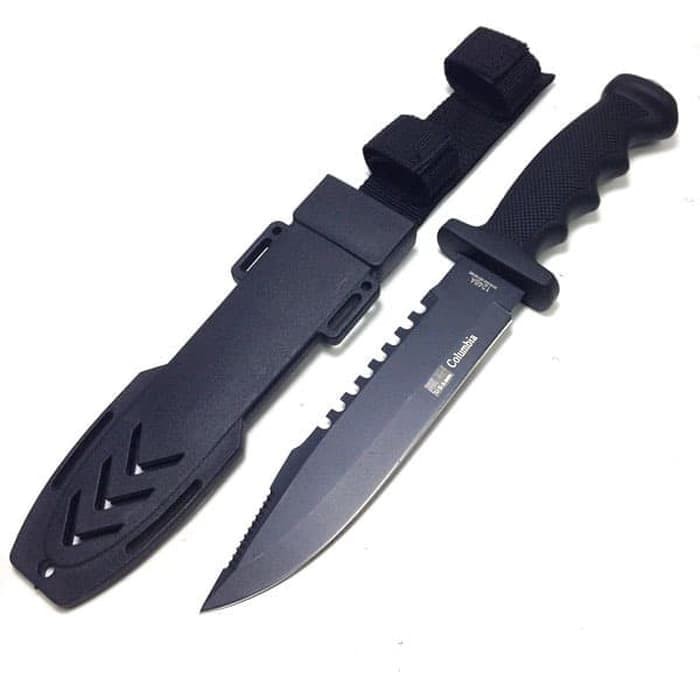 Super Hot! PISAU COLUMBIA SABER 1248A P1049-3 KNIFE BERBURU HUNTING TAJAM Terbatas!