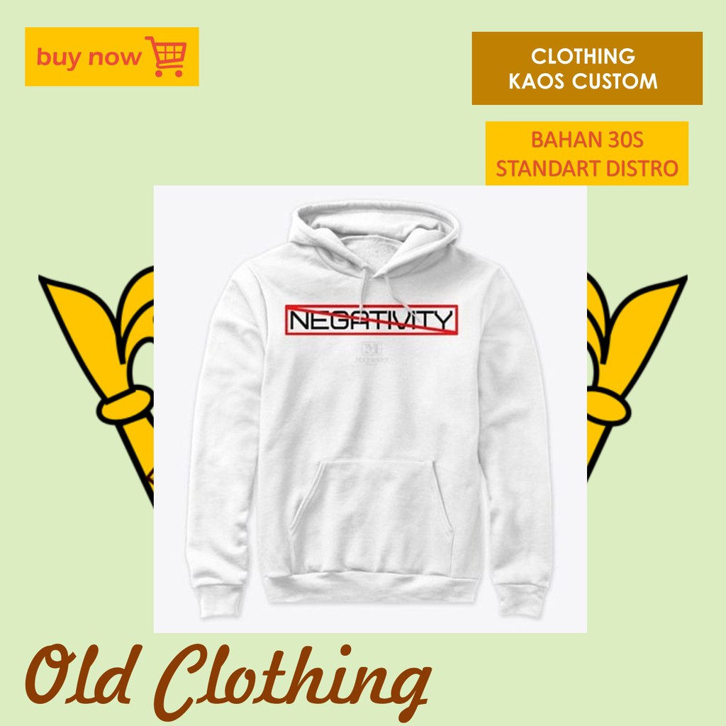 Sweater Pria Premium Negativity Jaket Hoodie Pria Hudy Keren