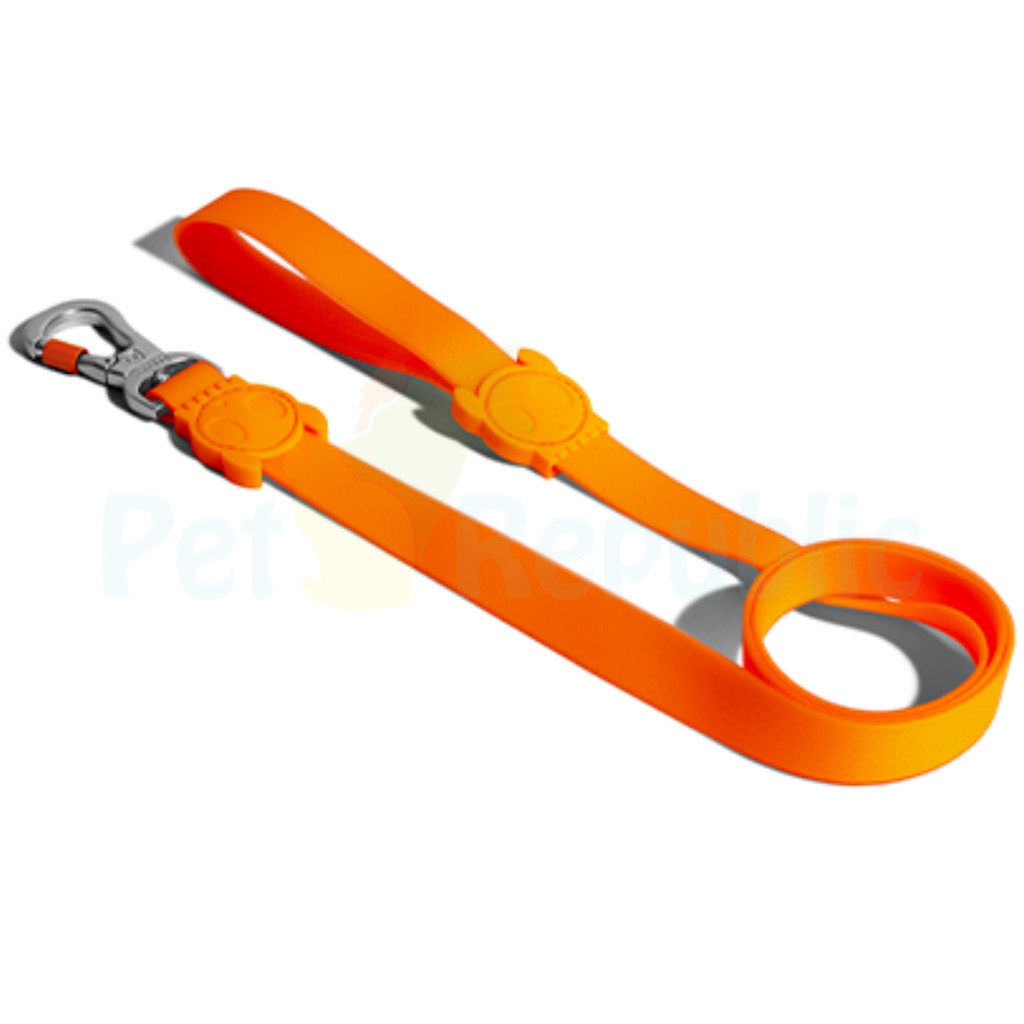 

ZEEDOG Tali Tuntun Anjing Neopro TANGERINE Leash