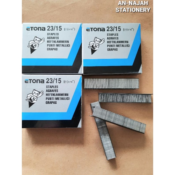 

ETONA ISI STAPLES 23/15