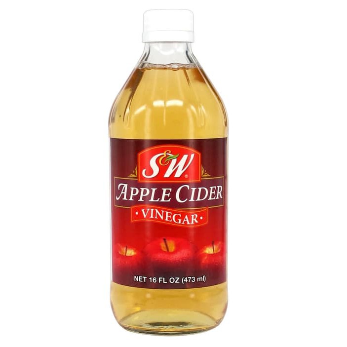 S&amp;W Apple Cider Vinegar SW Cuka Apel 473ml