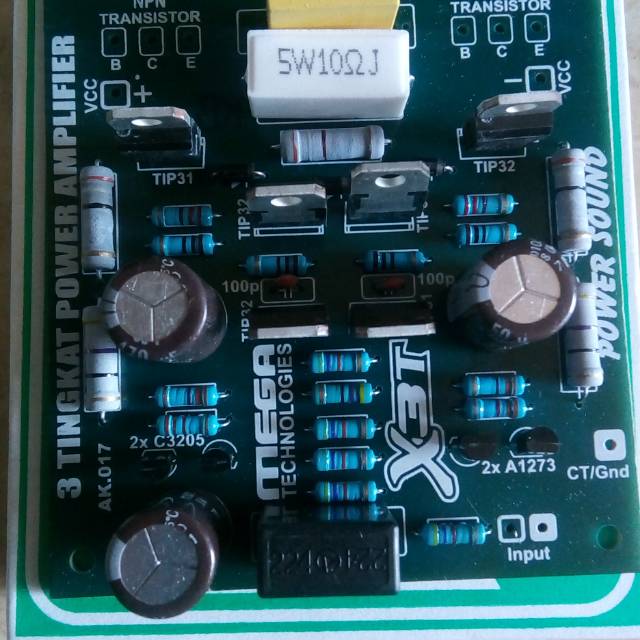 DRIFER POWER AMPLIFIER 3TINGKAT