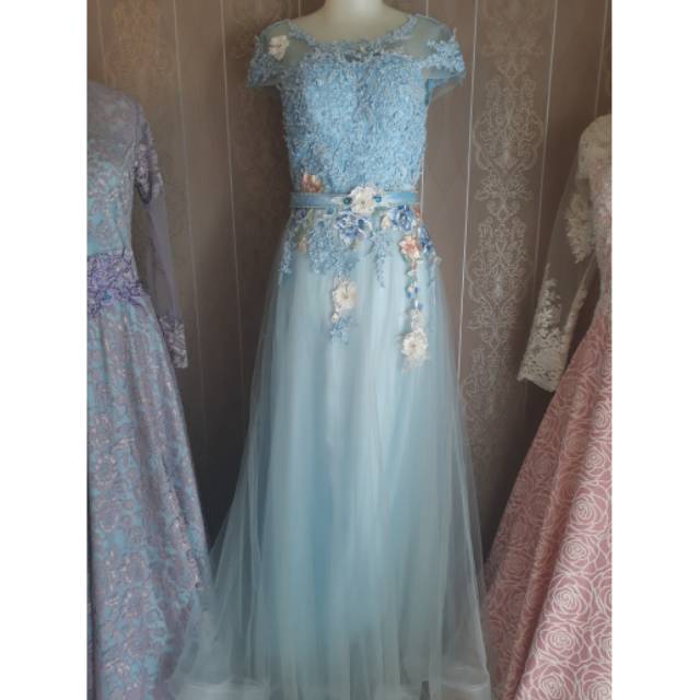 Katrina dress baby blue