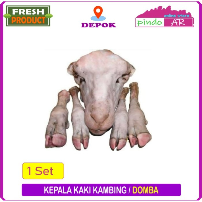 

KEPALA DAN KAKI KAMBING 1 SET