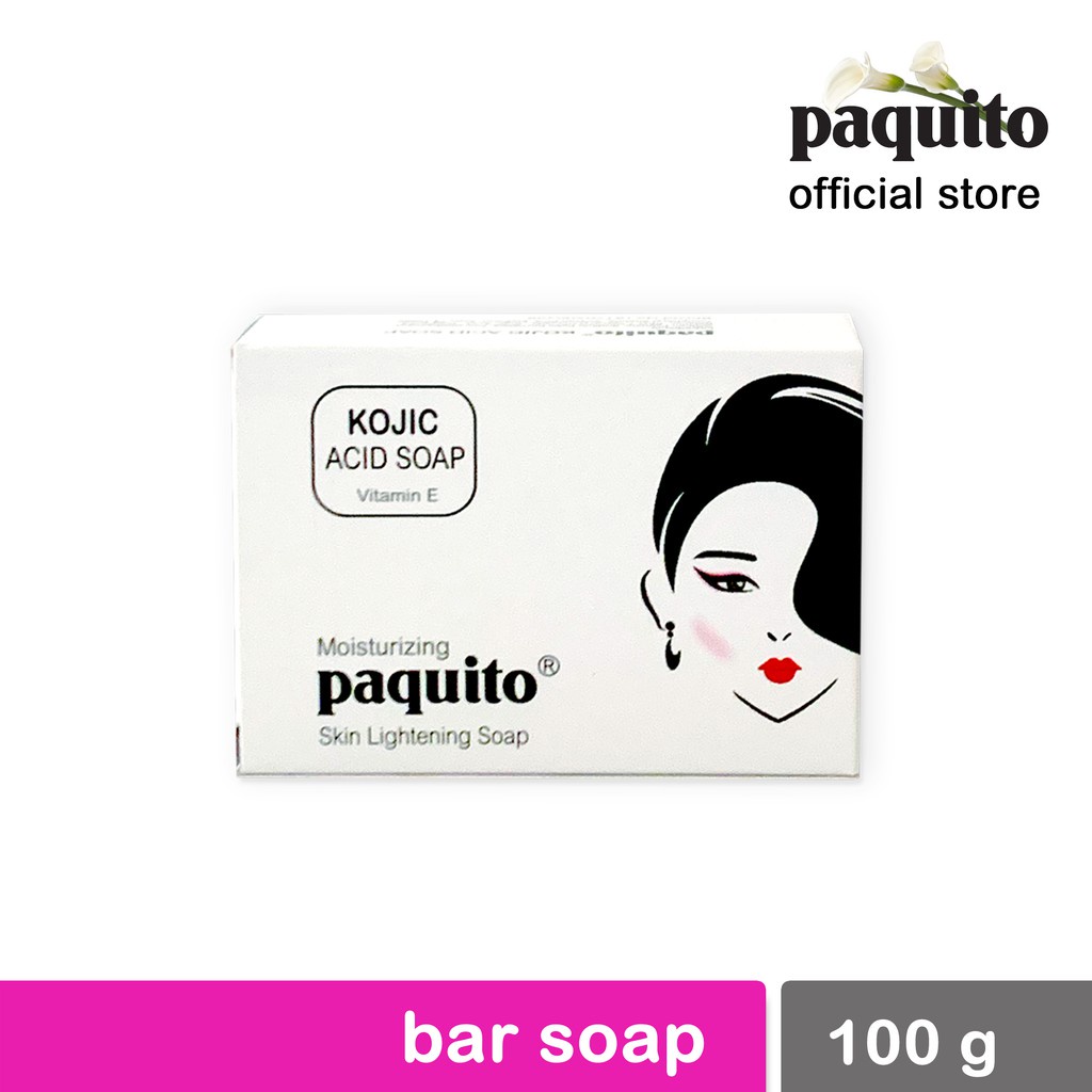KOJIC ACID SOAP MOISTURIZING PAQUITO SKIN LIGHTENING SOAP