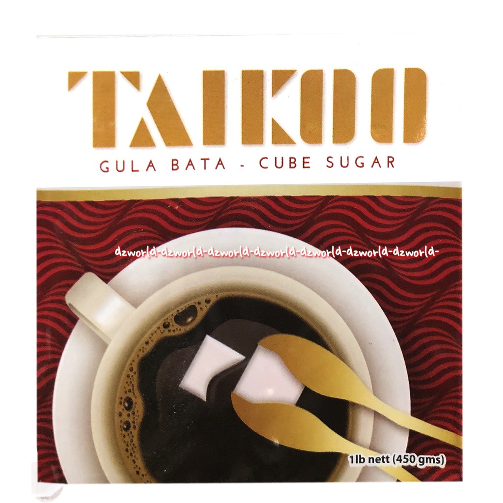 Taikoo Gula Bata Cube Padat Sugar Gula Kotak 100pcs Taiko Sugars Brick Cubes Box Gula Boxs Taixoo