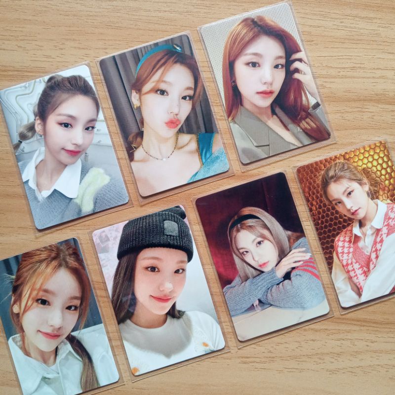 photocard pc nbd no bad days tc trading card yeji itzy maret march april mei may juni june agustus a