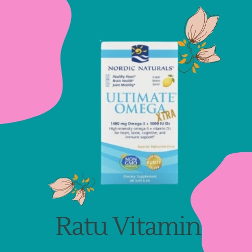 Ultimate Omega 3 + Coq10 1280 mg 60 Softgels