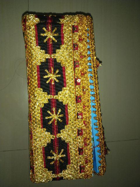 Kotak Tisu Tapis Bunga Daun