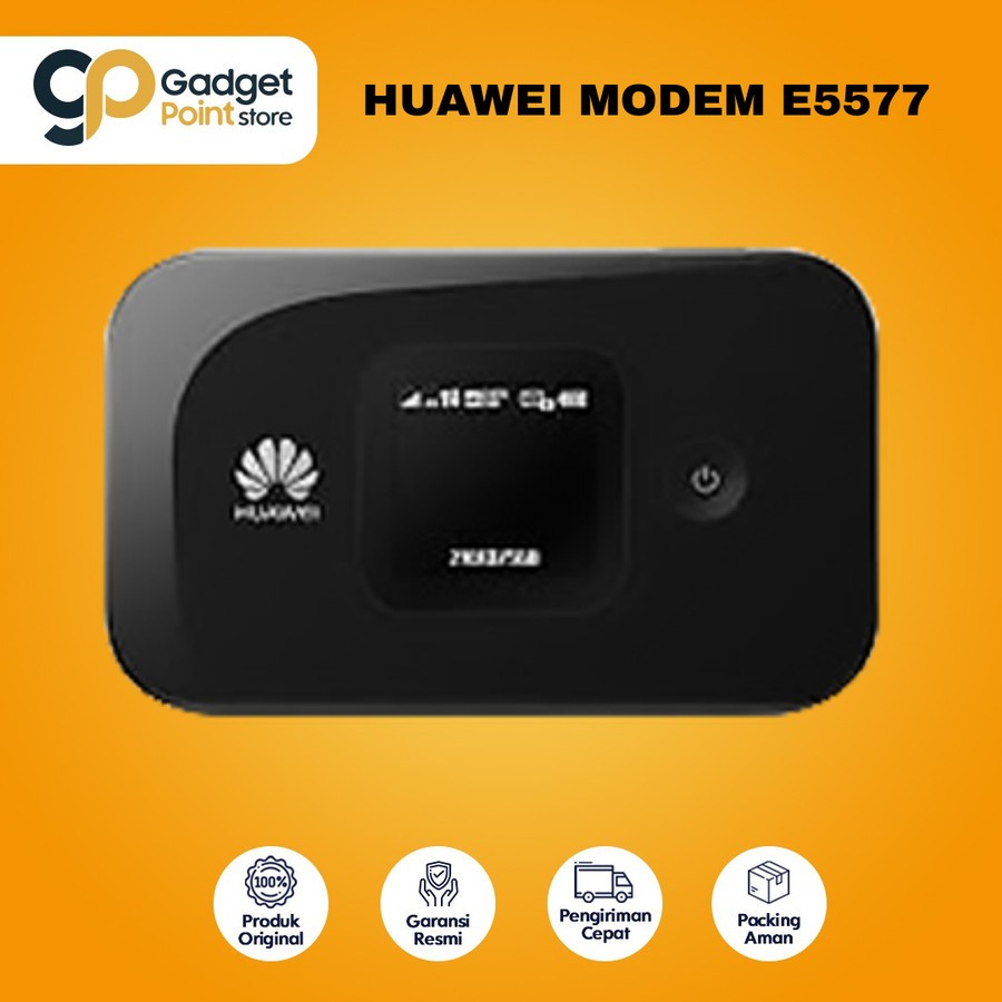 MODEM | MIFI 4G LTE Huawei E5577 Free T-Sel 14GB - Garansi 3 Tahun