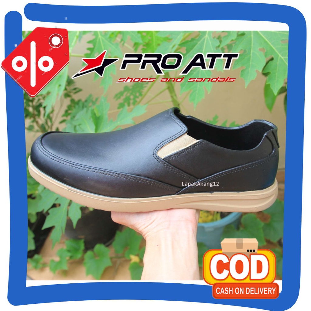 Merah Putih Biru Navy Cream Hijau Ungu Cokelat /  PROMO Sepatu Pantofel Karet Pria - Sepatu Karet Pr