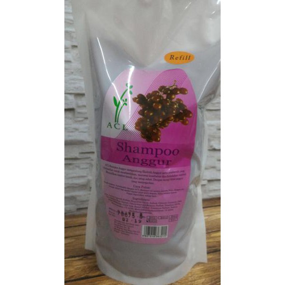 shampoo ACL Shampoo Anggur Refill 1000ml
