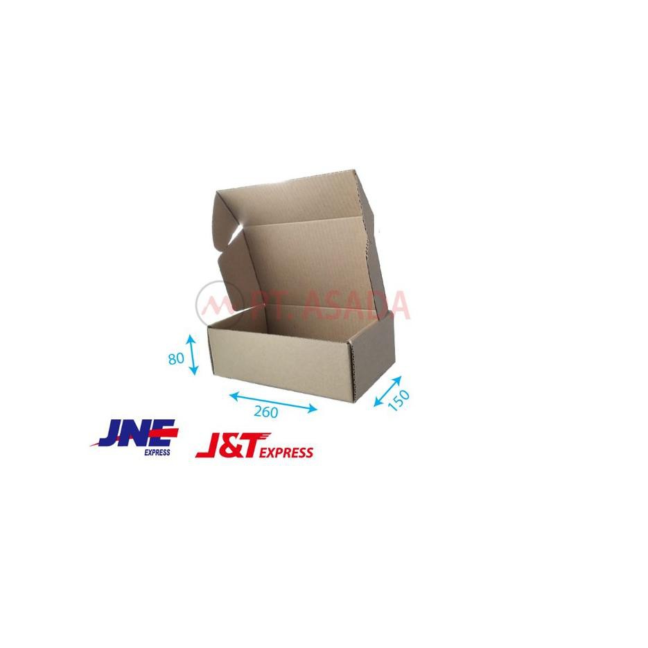 

Termurah KARTON BOX DIE CUT POLOS 260x150x80