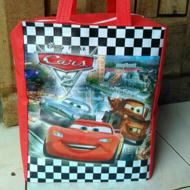

Tas jinjing resreting karakter Cars | tas souvernir ultah unik | terbaru, terunik, termurah
