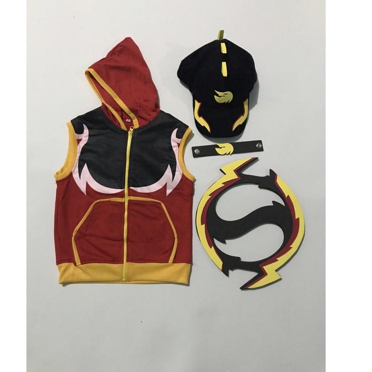 Ready kostum set boboiboy blaze P0V
