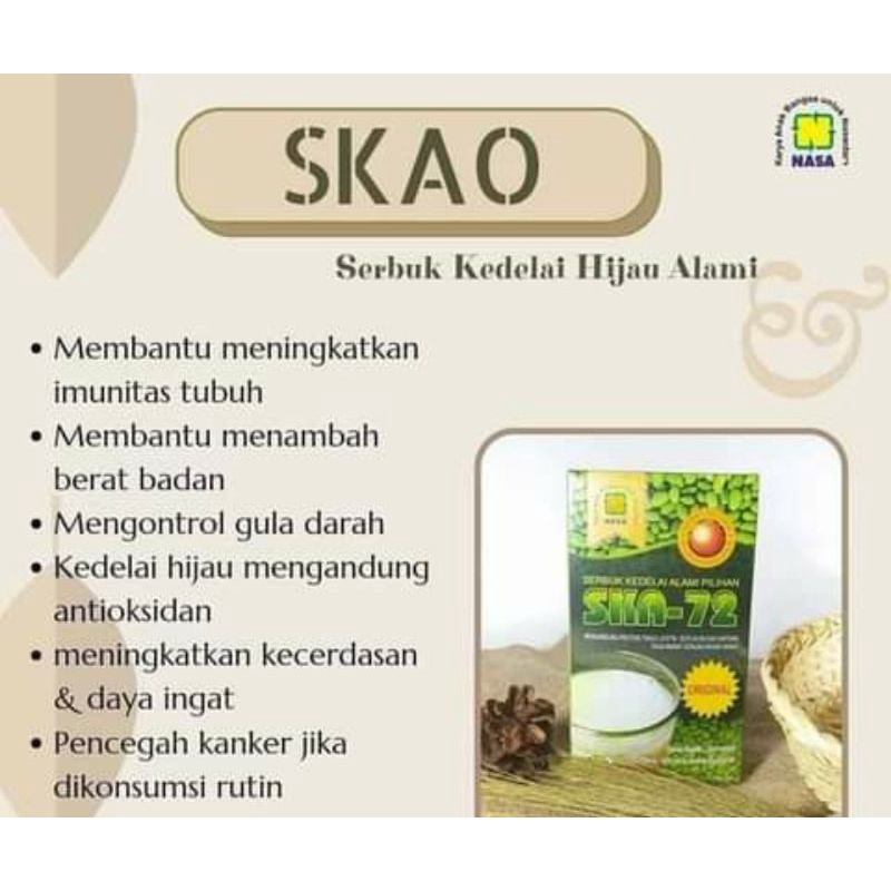 

SKAO susu penambah berat badan