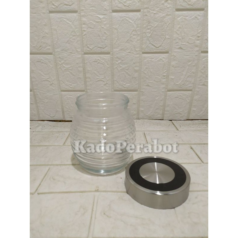 toples kaca - toples kue kering - parcel toples cantik canister