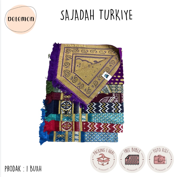 Sajadah Turkiye Kualiltas Premium Sajadah Premium Sajadah Bludru