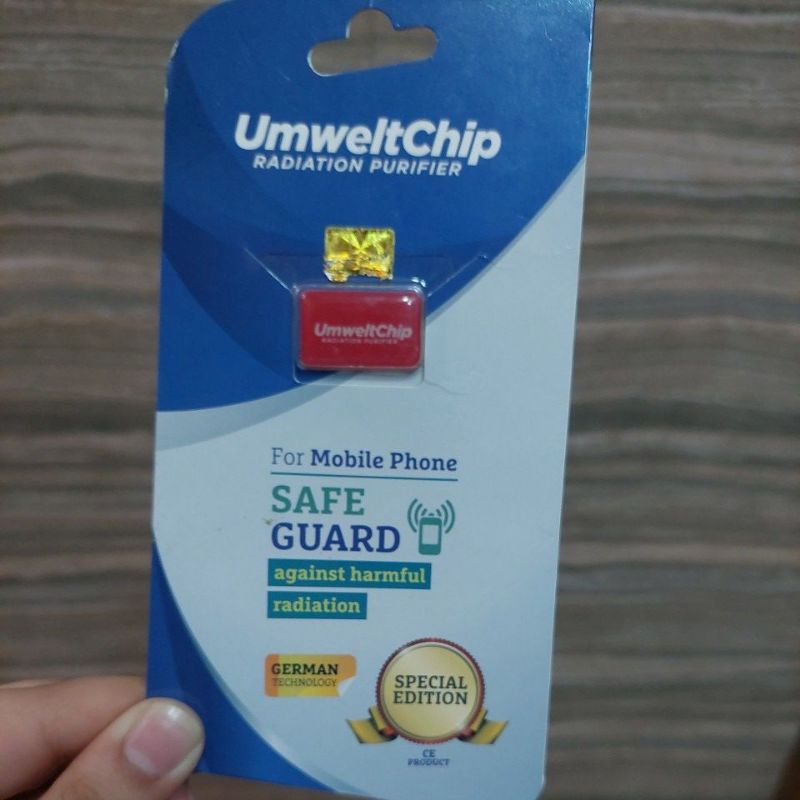 UMWELTCHIP RADIATION PURIFIER. ANTI RADIASI HP TERMURAH.