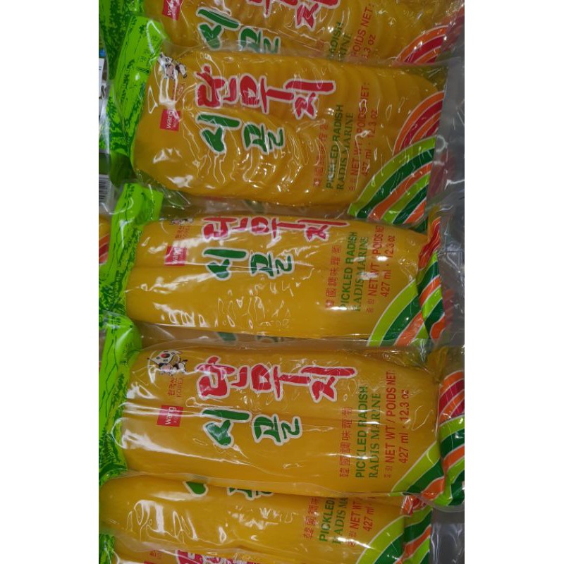 

Wang Danmuji Acar Lobak Kuning 350 gram