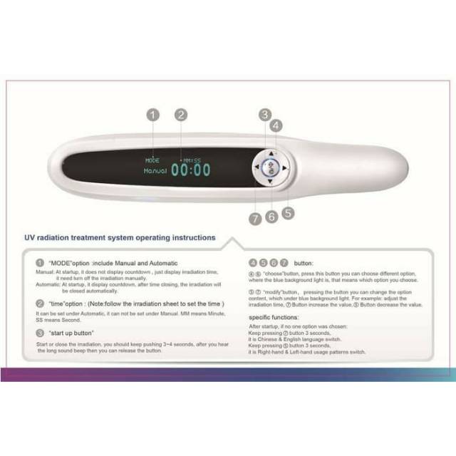 Fototerapi Vitiligo Psoriasis Dermatitis Lampu UVB Narrowband