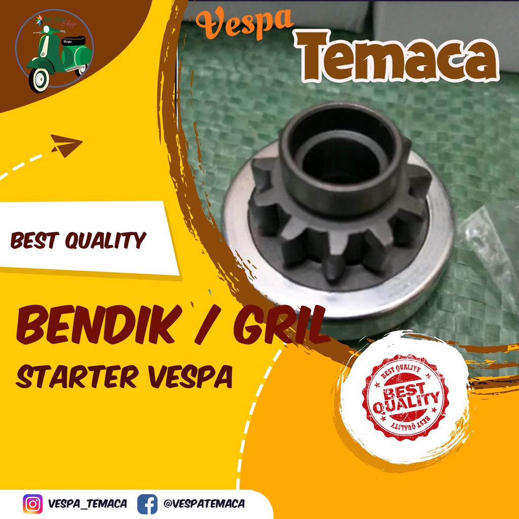 Gear Dinamo Starter Vespa