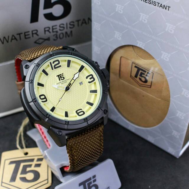 JAM TANGAN PRIA T5 H 3568 original ORIGINAL TAHAN AIR