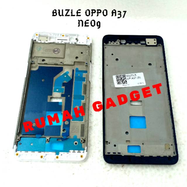 FRAME OPPO A37 NEO 9 BUZLE FRAME TATAKAN LCD TULANG TENGAH