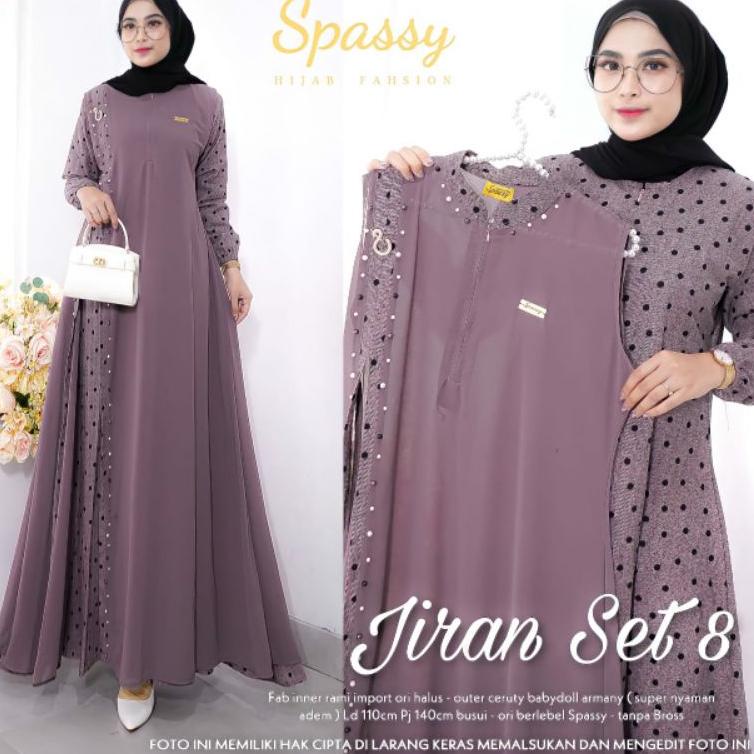 BAJU WANITA GAMIS REMAJAKEKINIAN 2022 / IR FASHION / / /// MODEL UWAIS / MODEL SPASSY / GAMIS LEBARA