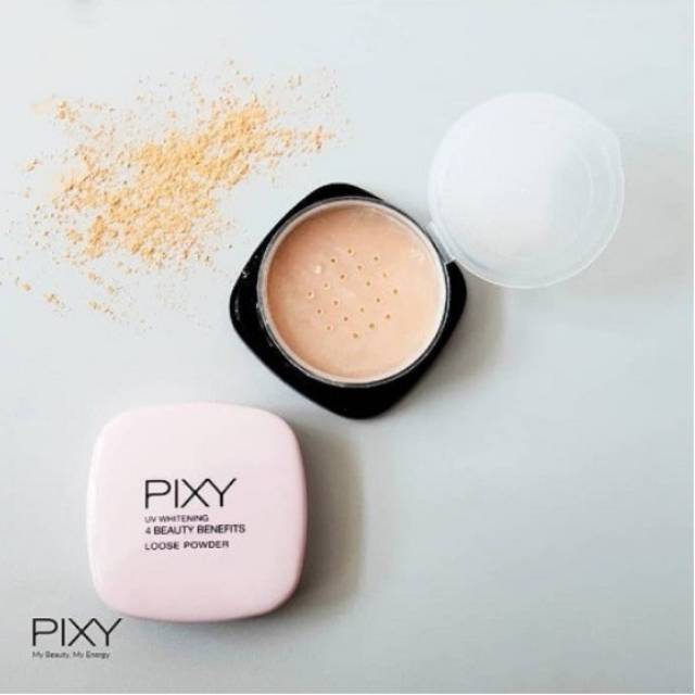 Pixy UV Whitening 4 Beauty Benefit Loose Powder SPF 15