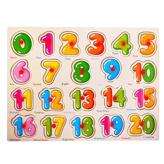 [Shiyan] mainan puzzle kayu bergambar mainan edukasi anak kids education toys wood letters-8